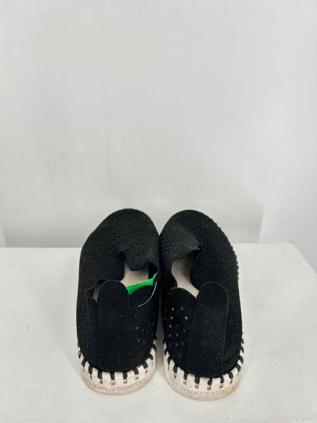 Ilse Jacobsen Women Size 36 (5.5-6) Black Perforated Sneakers