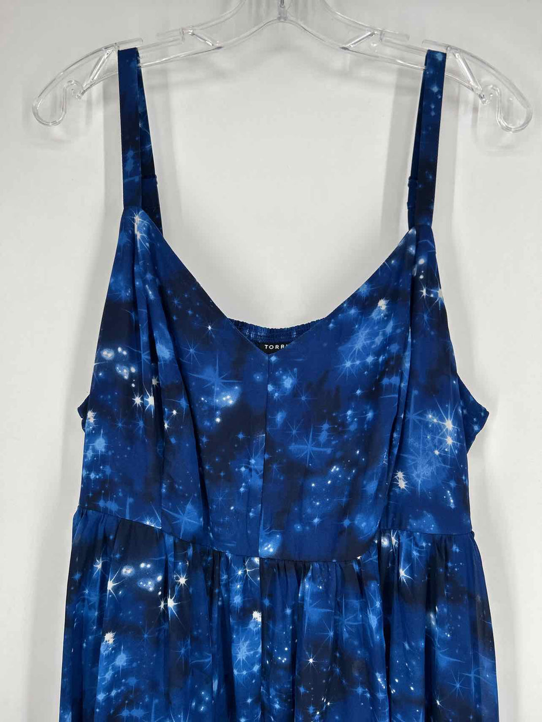 Torrid Size 3X Blue Print NWT Dress