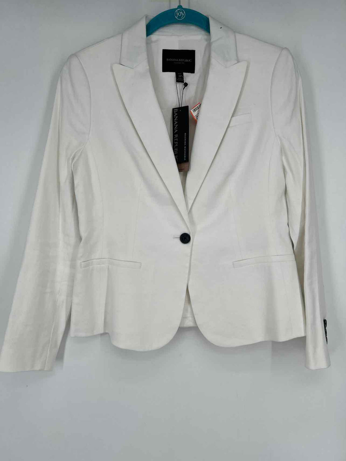 Banana Republic Size 2P White NWT Blazer