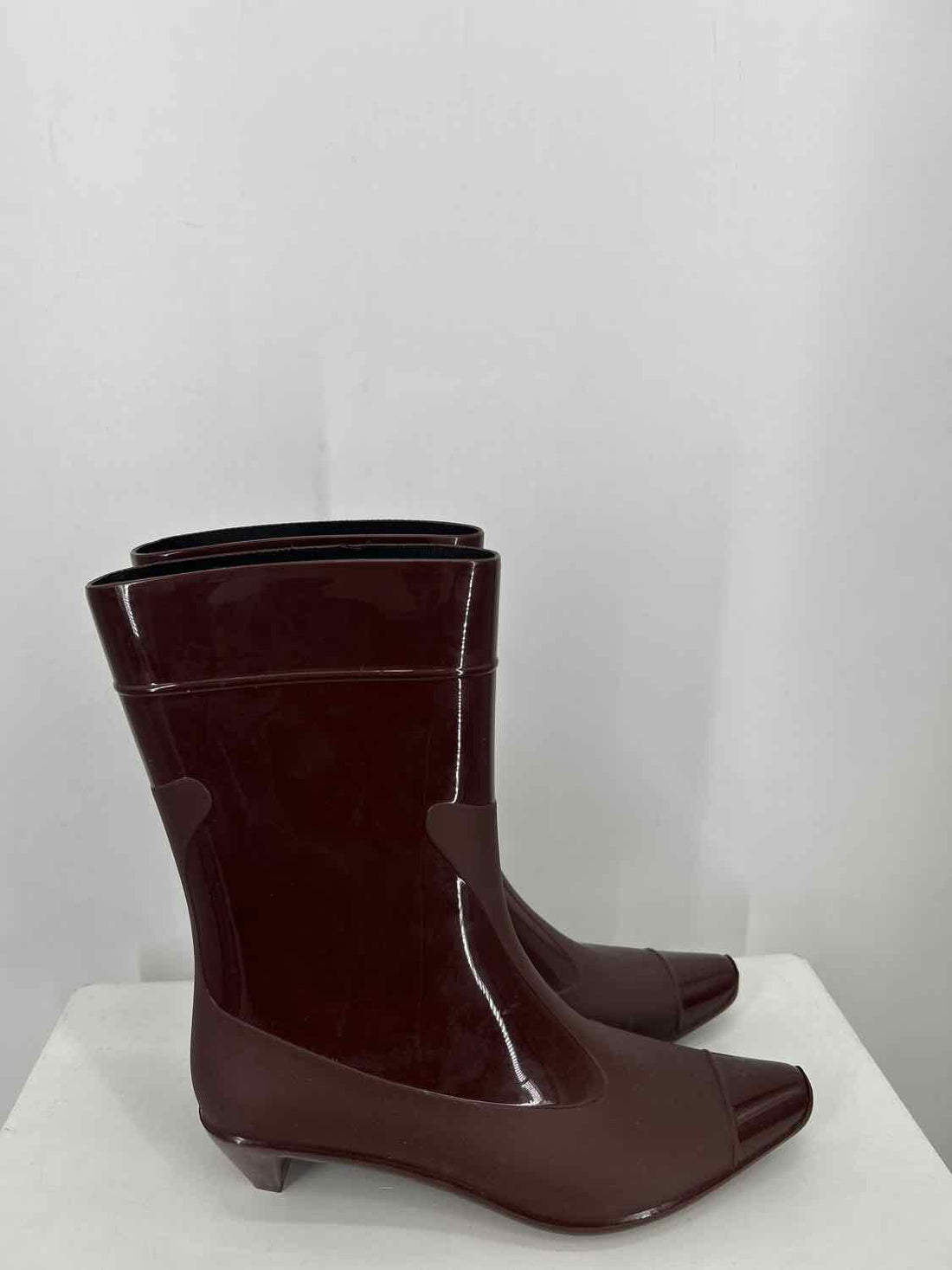 Jeffrey Campbell Women Size 8 Brown Like New Rain Boot