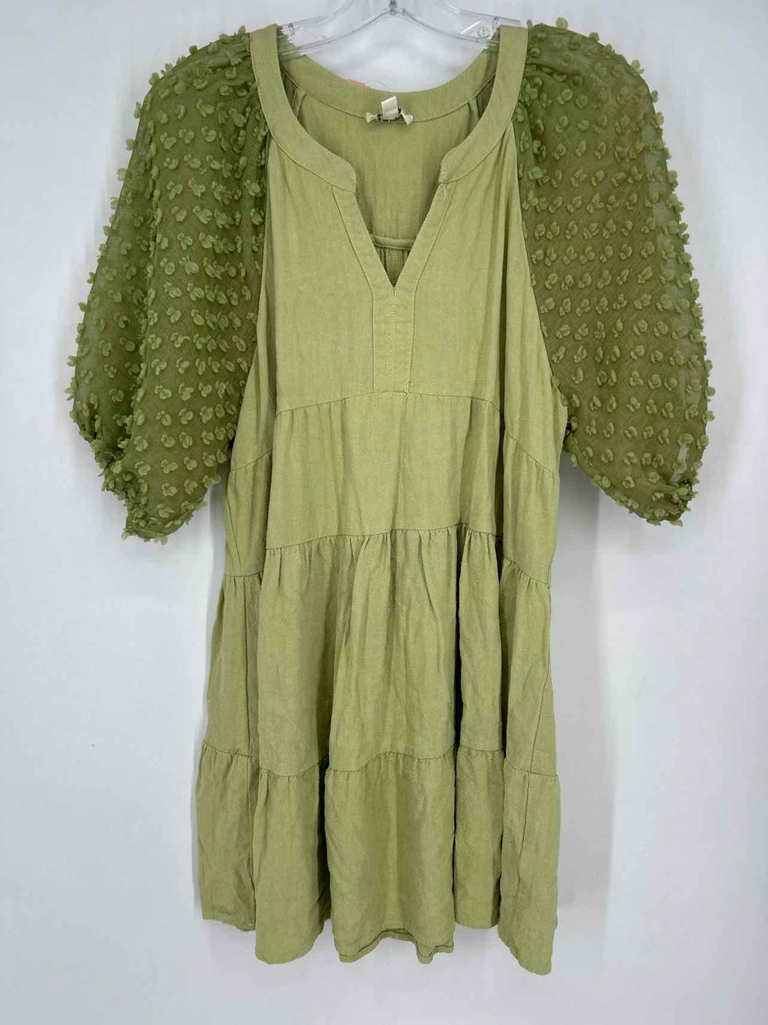 Umgee Size M Light Green Dress