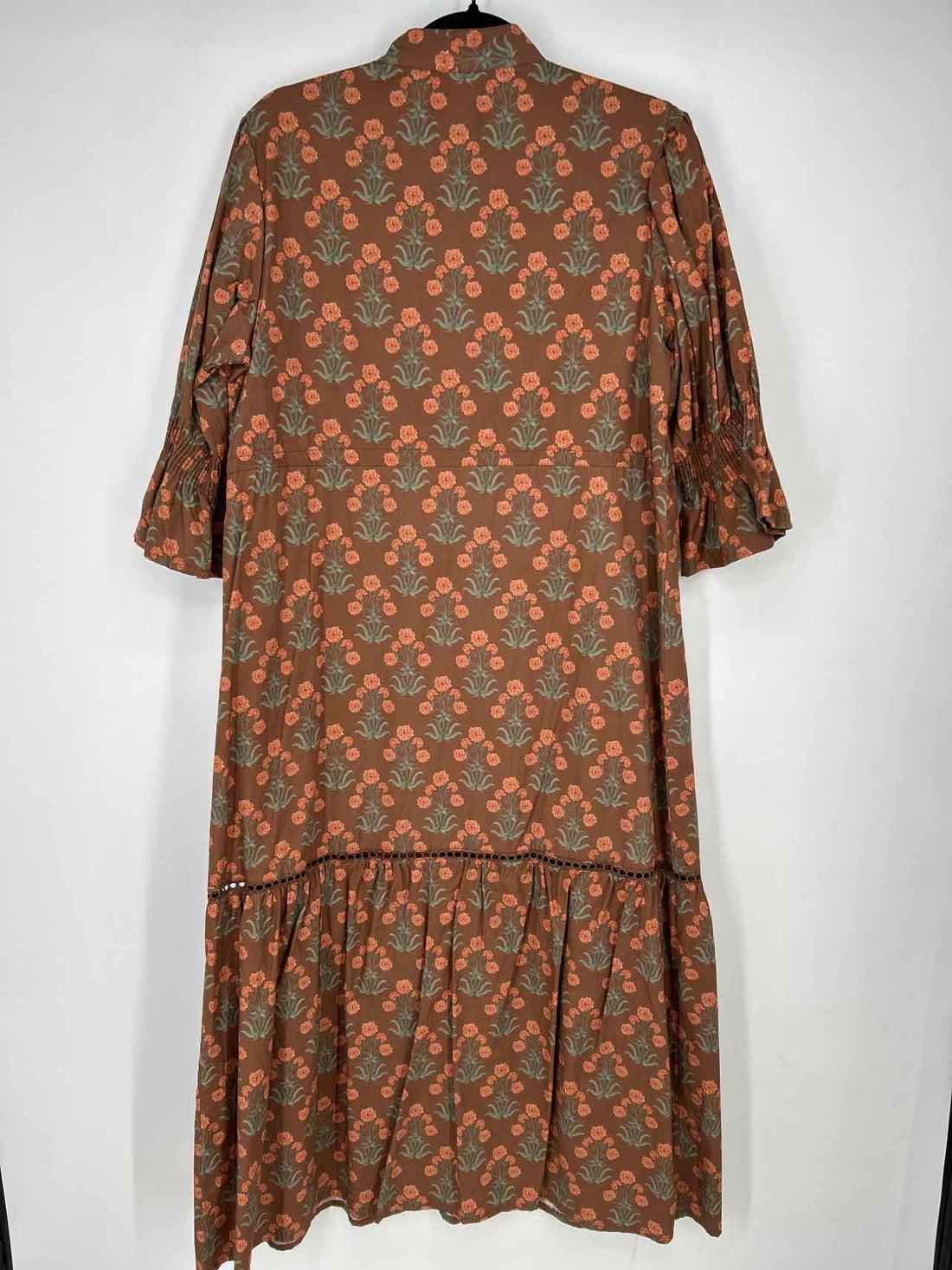 Marigold by Victoria Dunn M Brown & Pink Floral New Boutique Dress