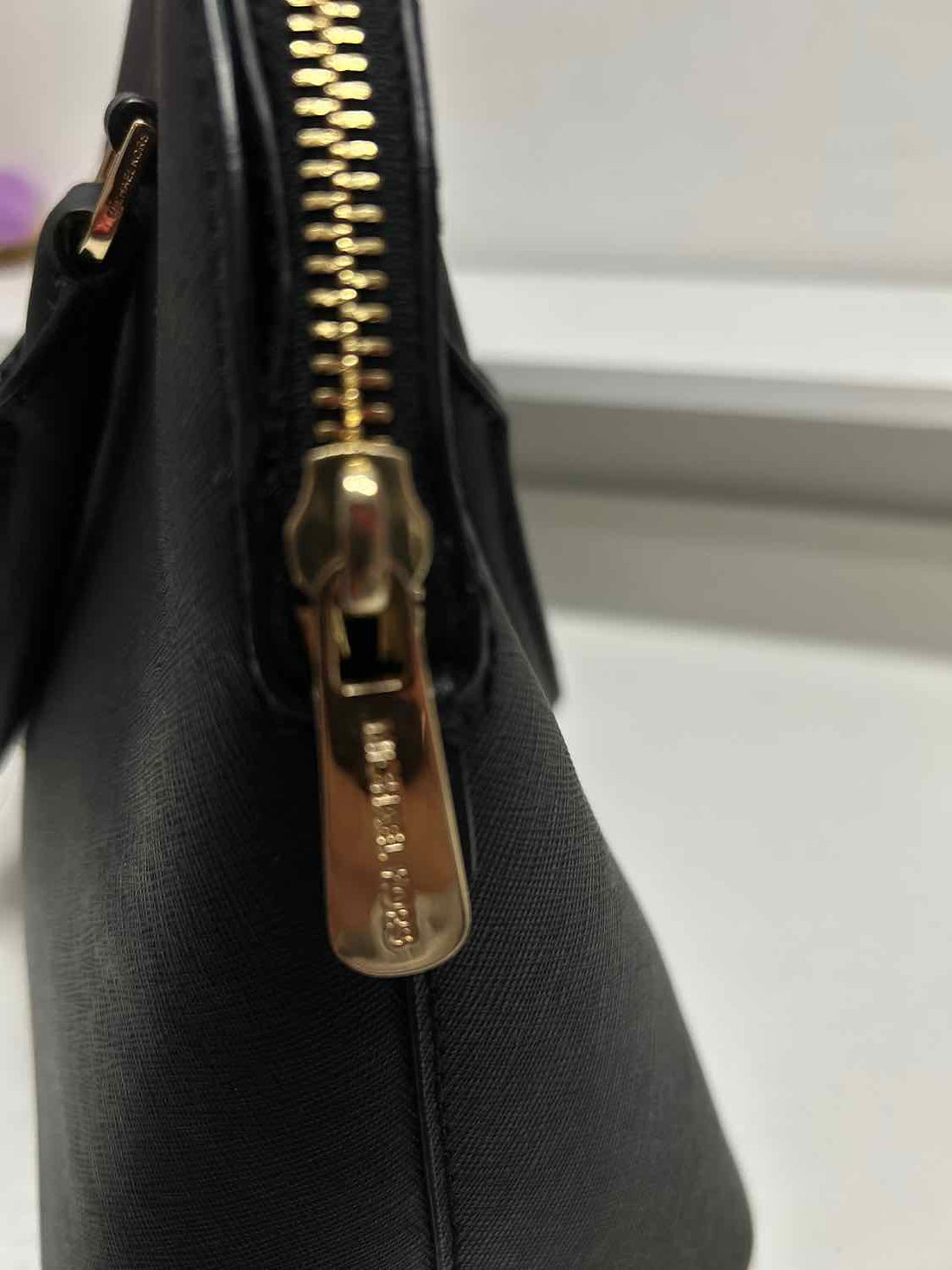 Michael Kors Black Saffiano Leather Pre Owned Satchel
