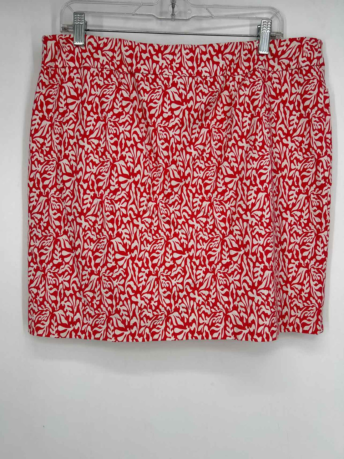 Chicos Size 2.5 (14) Red & White Skort