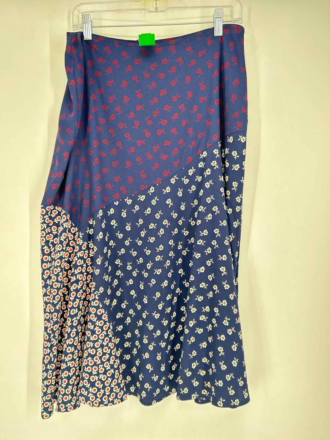 Talbots Size 12 Navy Red & White Floral Skirts