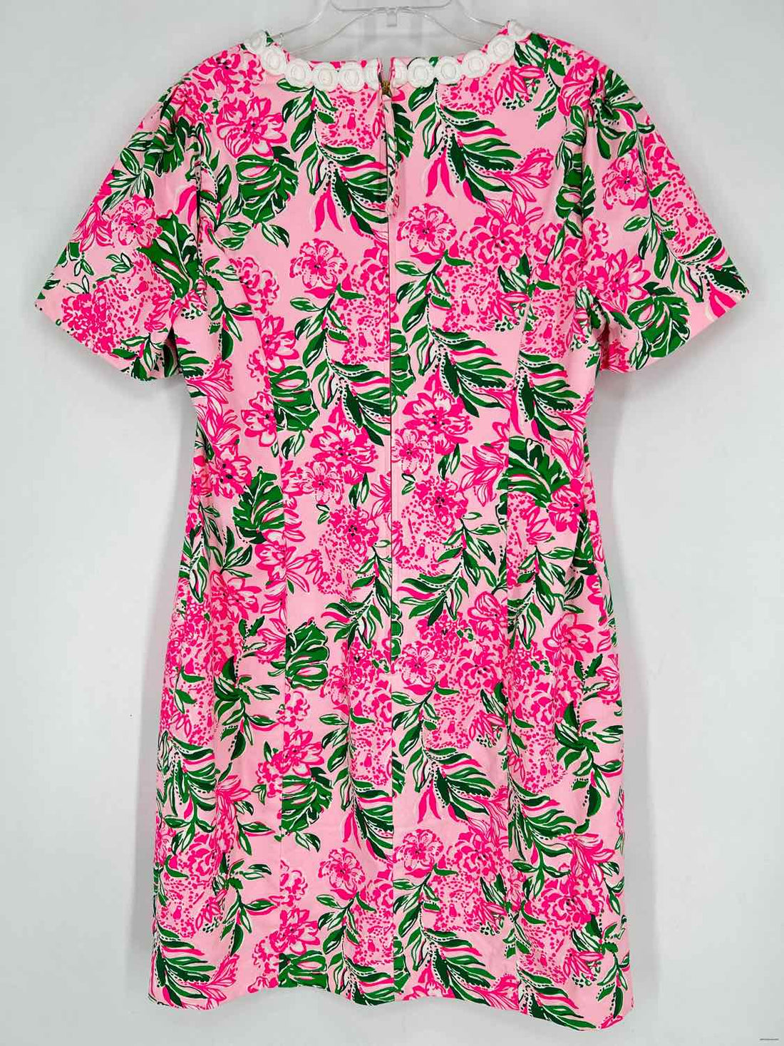 Lilly Pulitzer 10 Pink & Green Floral Lilly Pulitzer Dress
