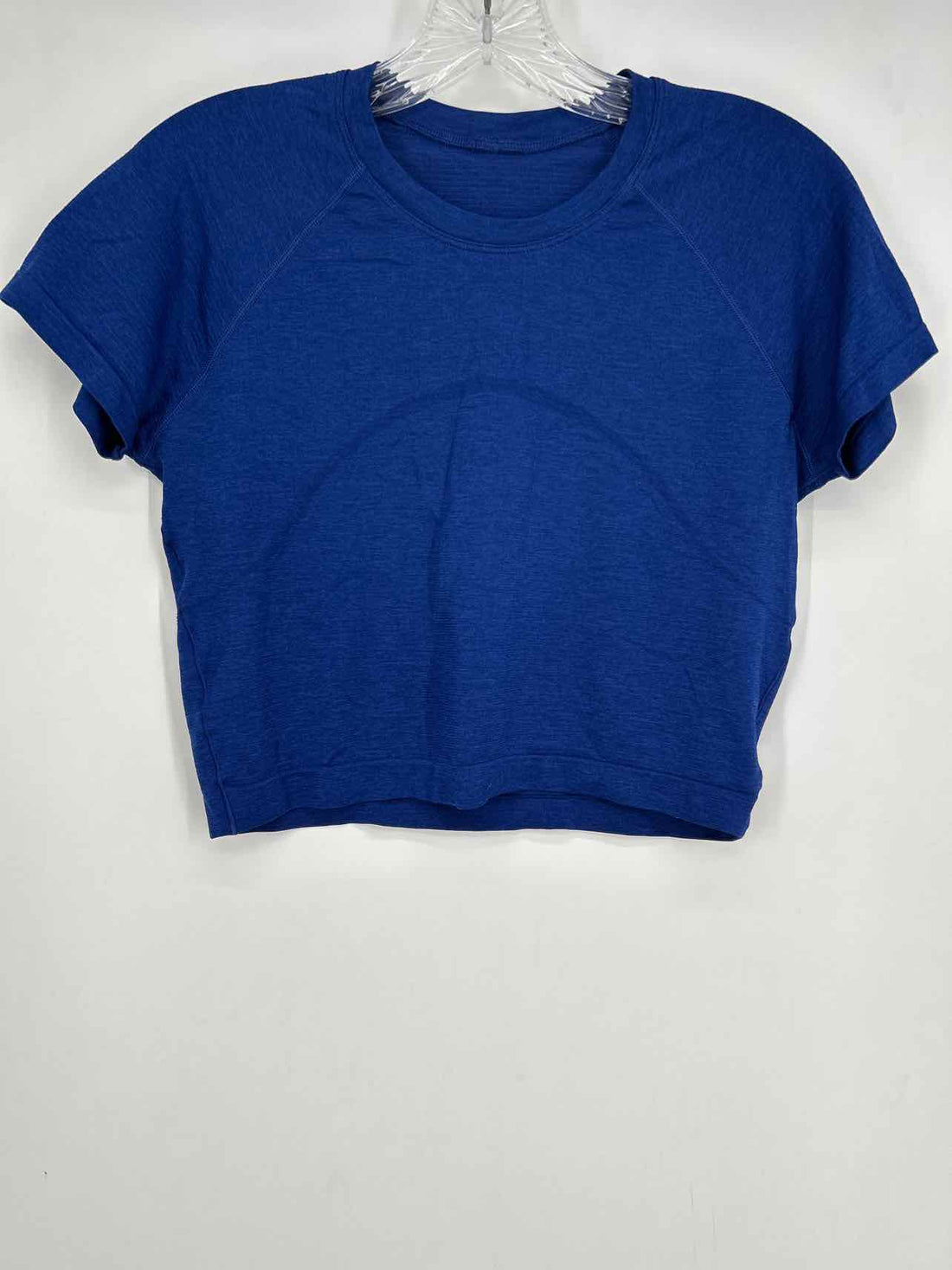 Lululemon Size 10 Dark Blue Short Sleeve Active Tops