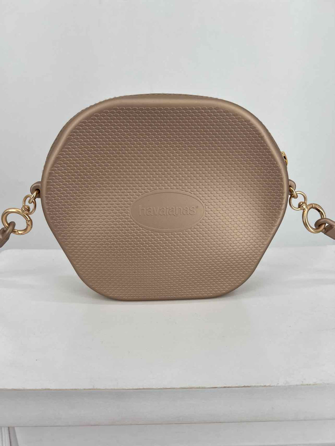 Havaianas Gold Rubber Crossbody