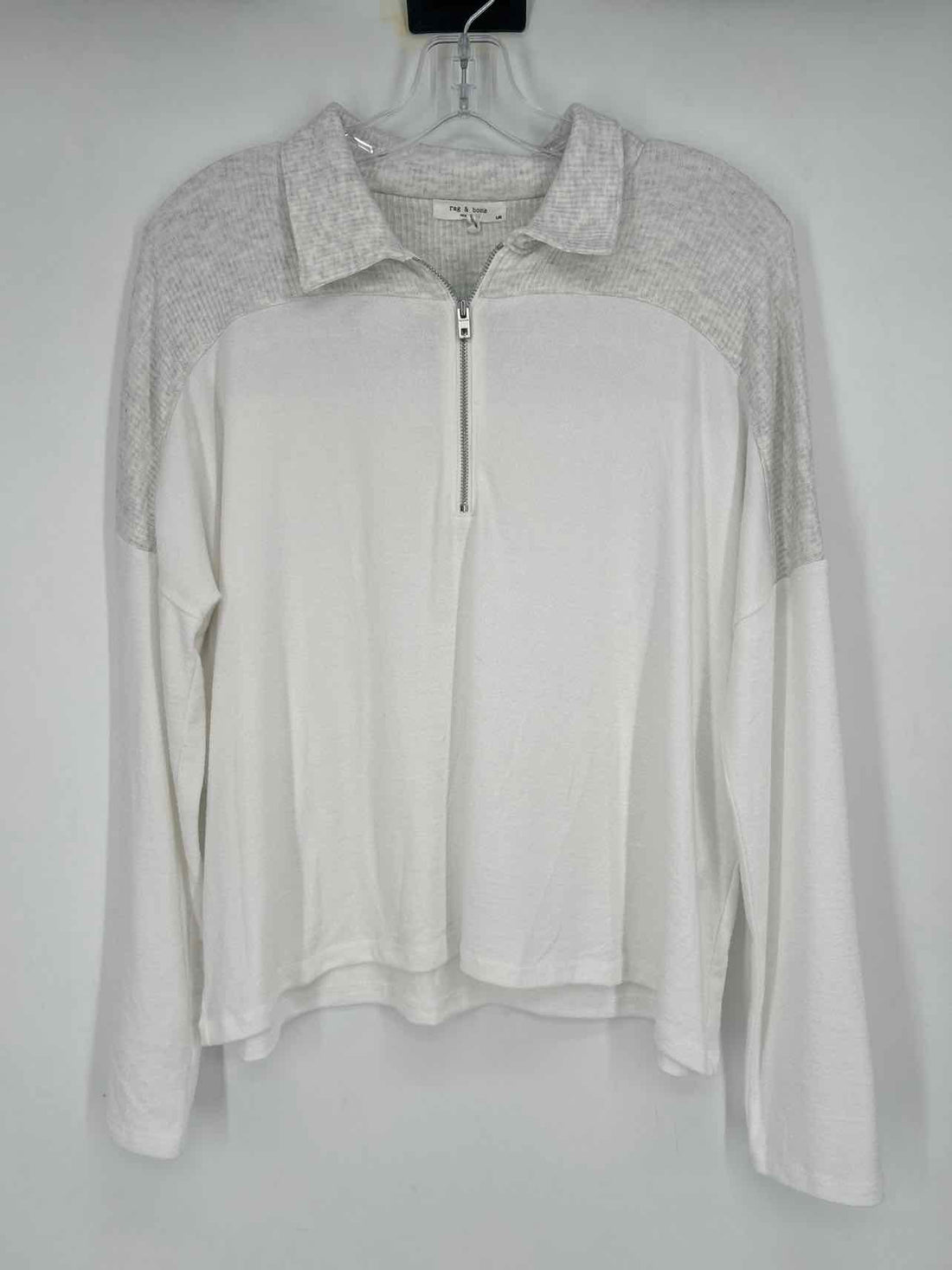 Rag & Bone Size L White Long Sleeve