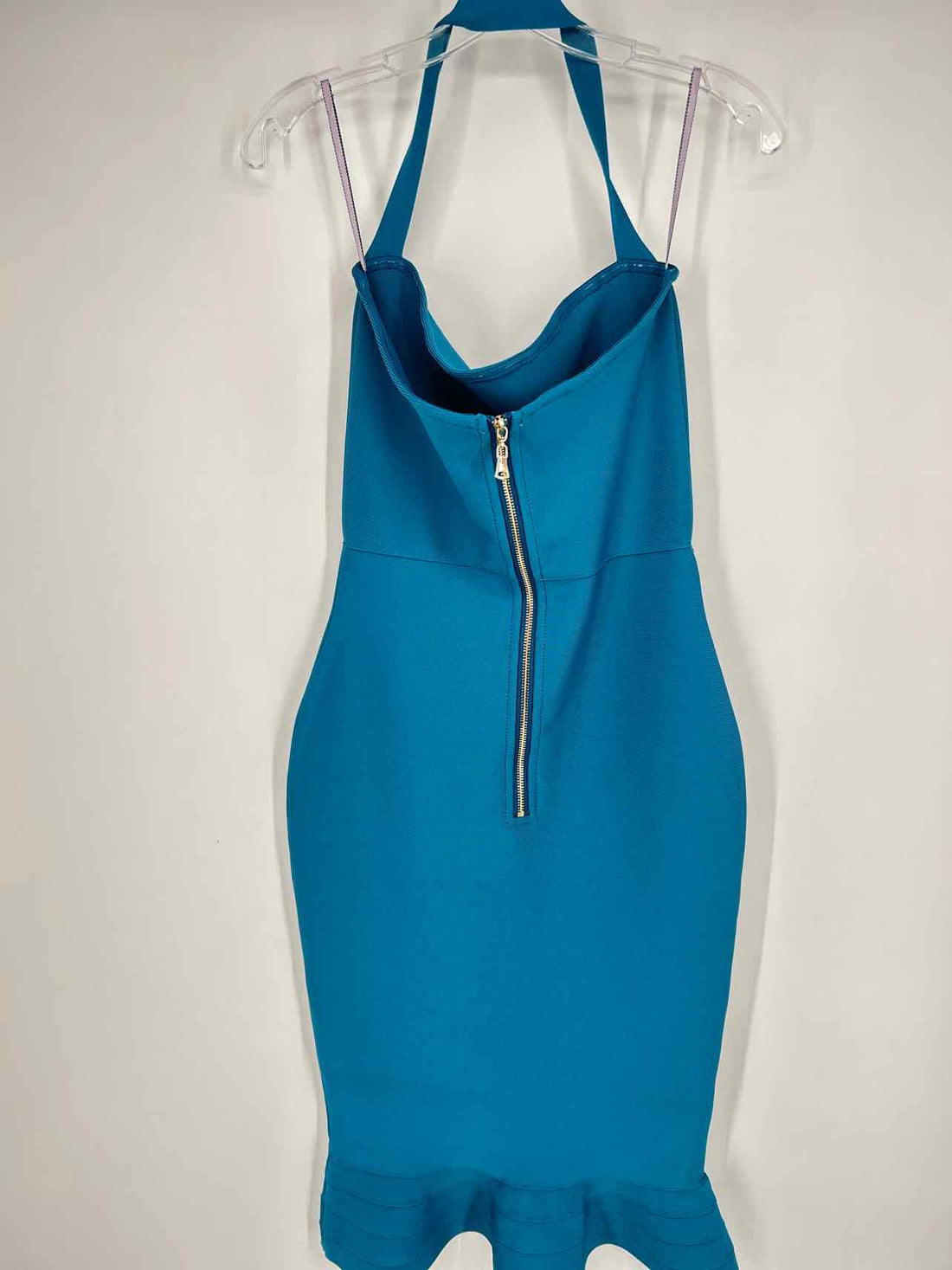 Fashions International Size M Blue Dress
