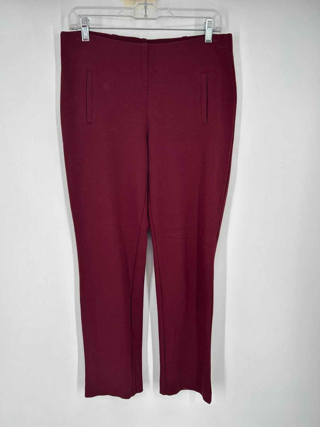 Chicos Size 0.5 (S) Burgundy Pants