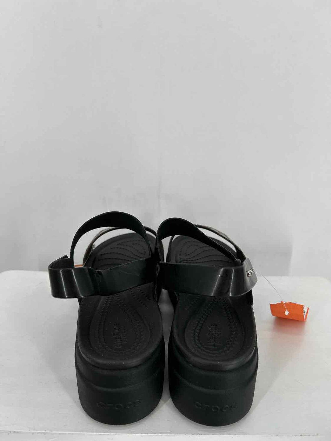 Crocs Women Size 9 Black & Brown Sandals