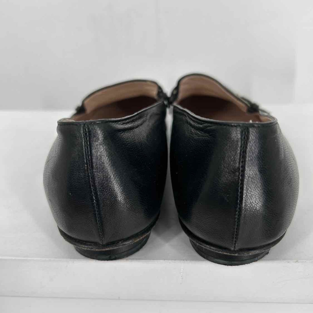 Chanel Loafer Women Size 36.5 Black Vintage LUXURY