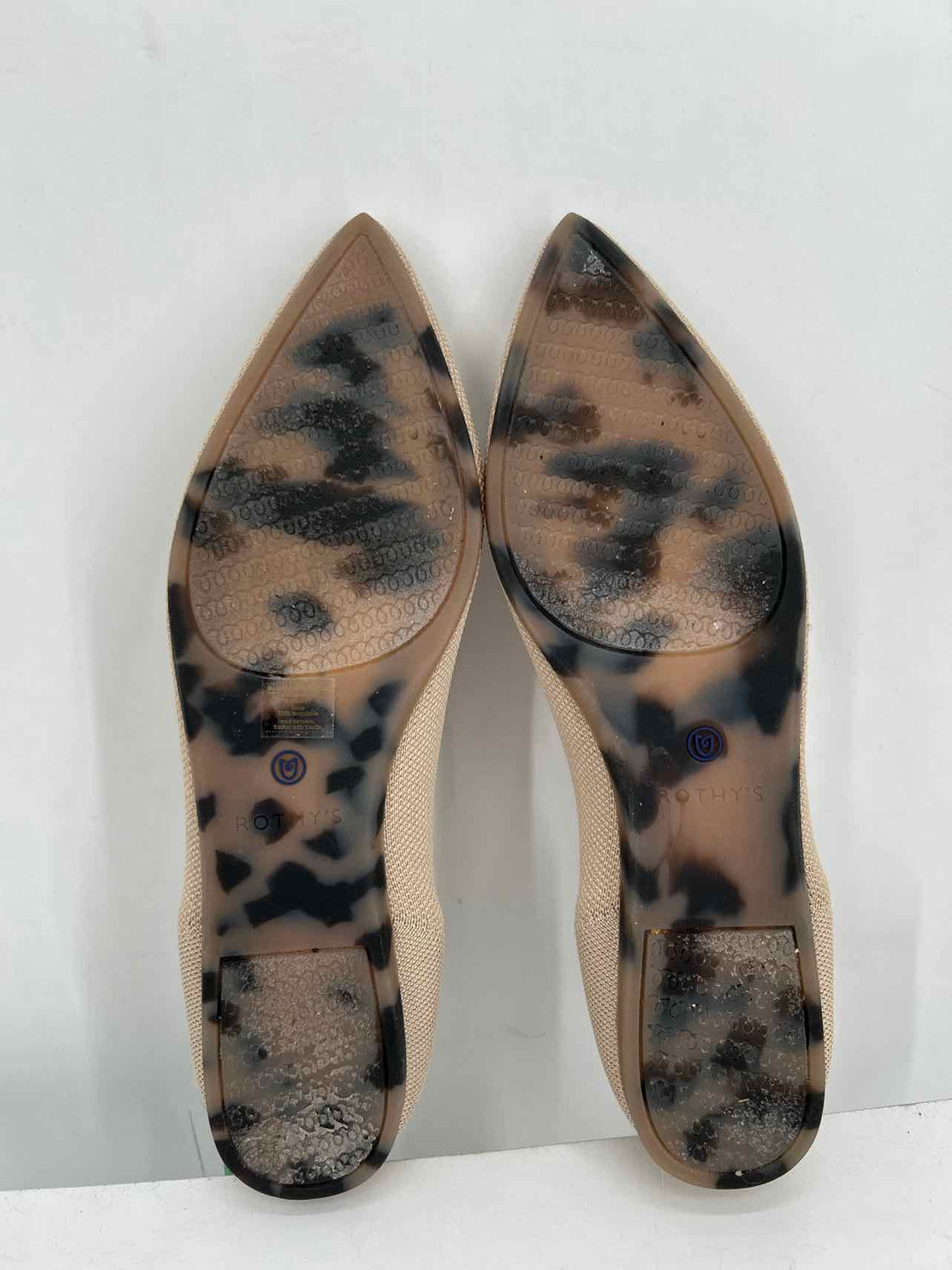 Rothys Women Size 10 Cream Flats