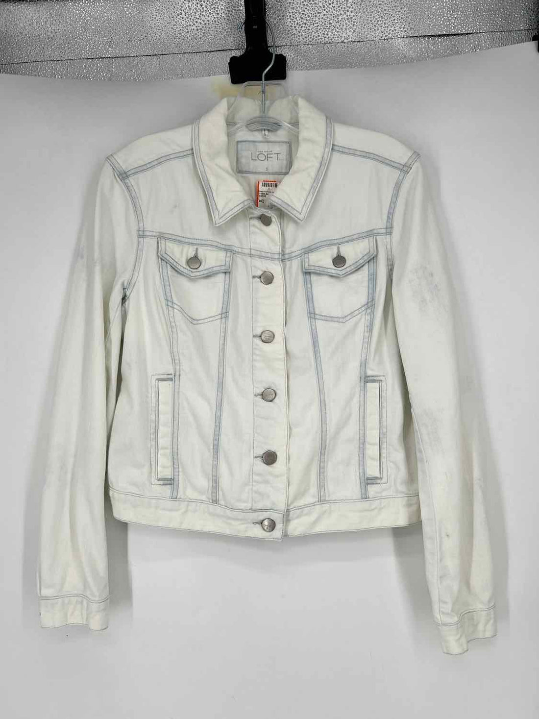 Loft Size S White & Blue Jacket