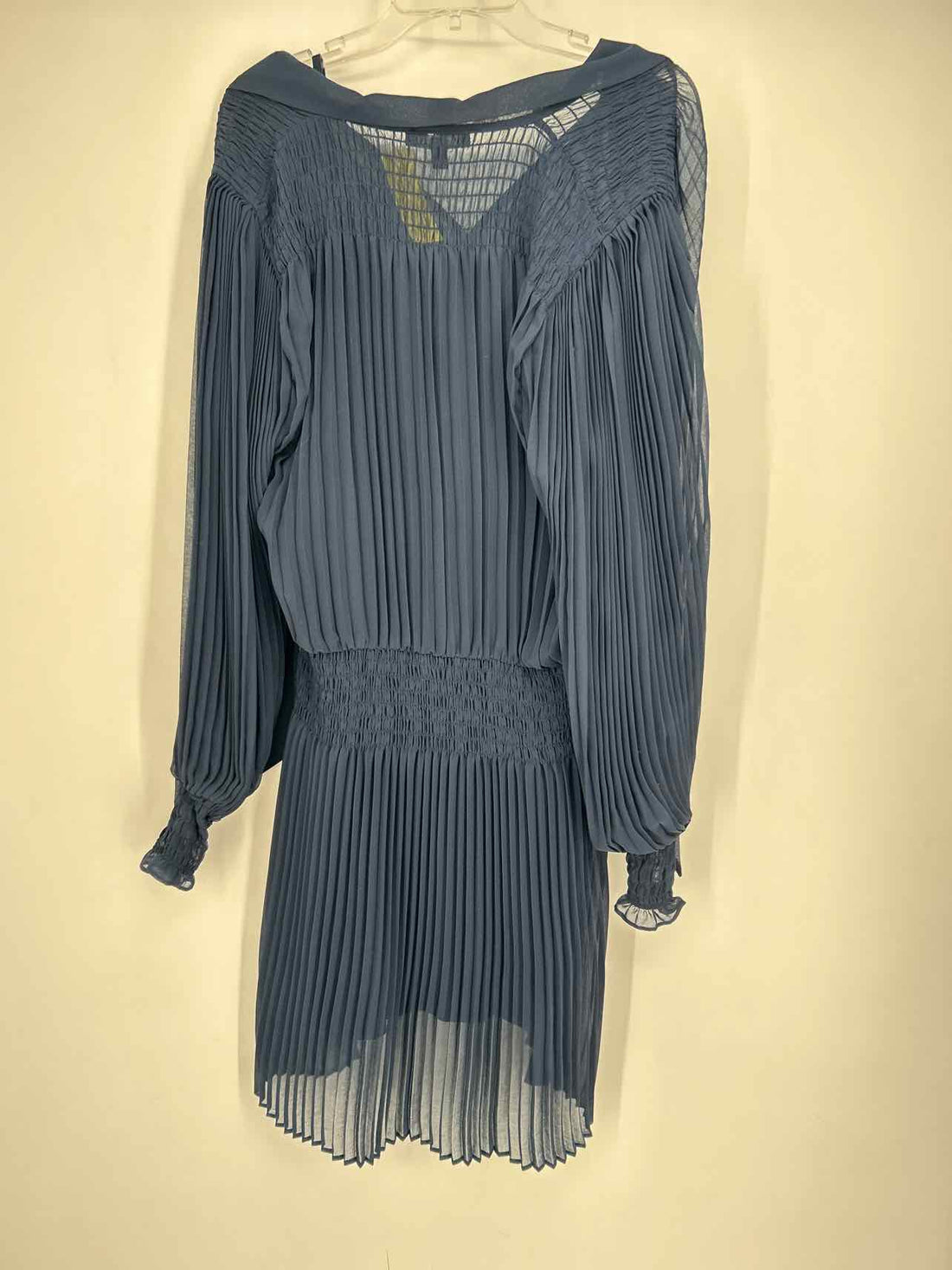 Banana Republic Size L Navy Long Sleeve Dress