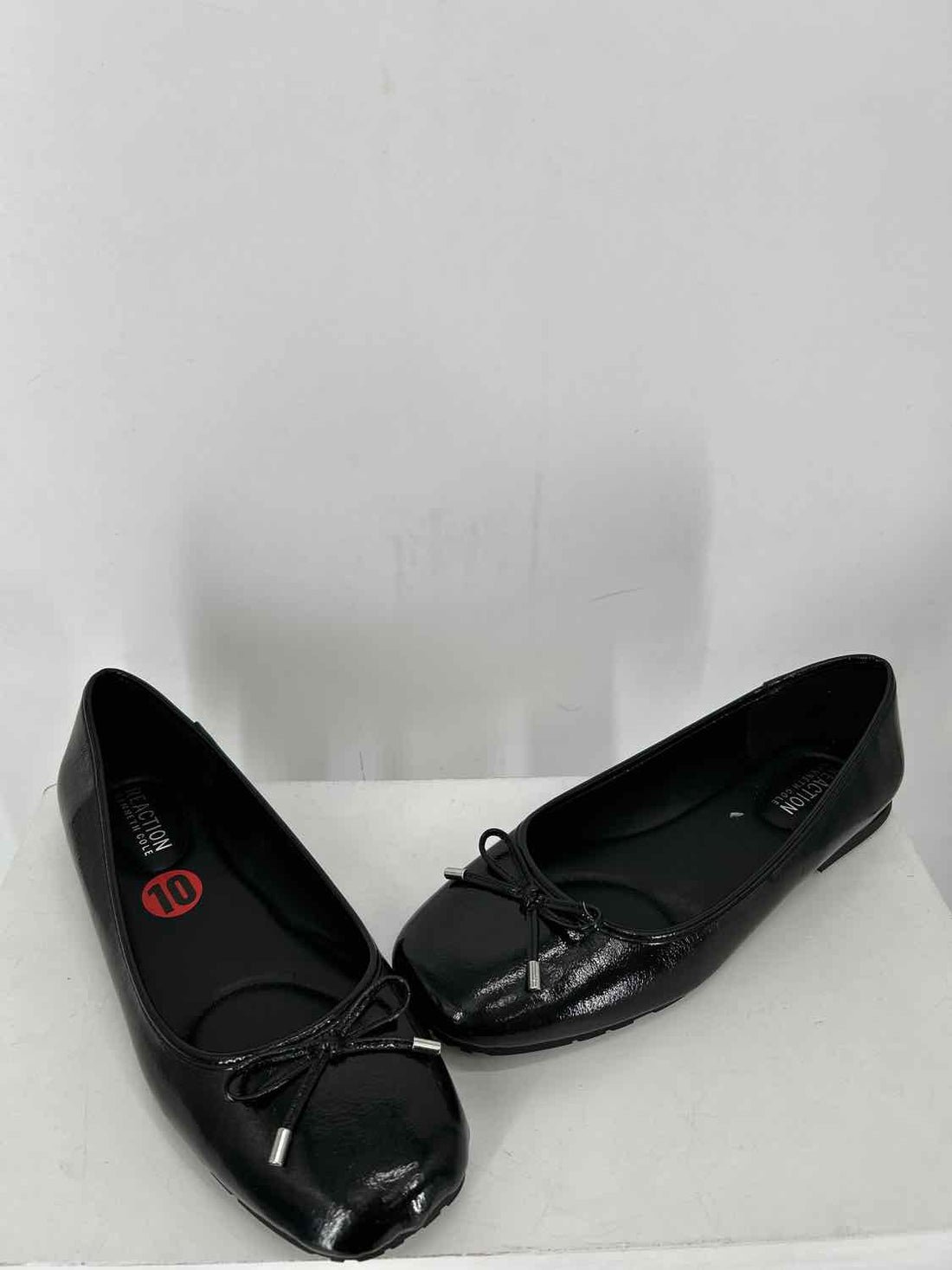 Kenneth Cole Women Size 10 Black New Patent Leather Flats