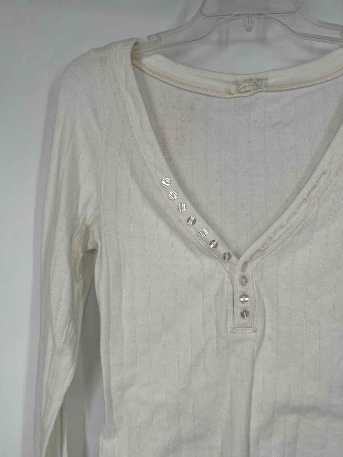 Intimately FP Size M White Long Sleeve