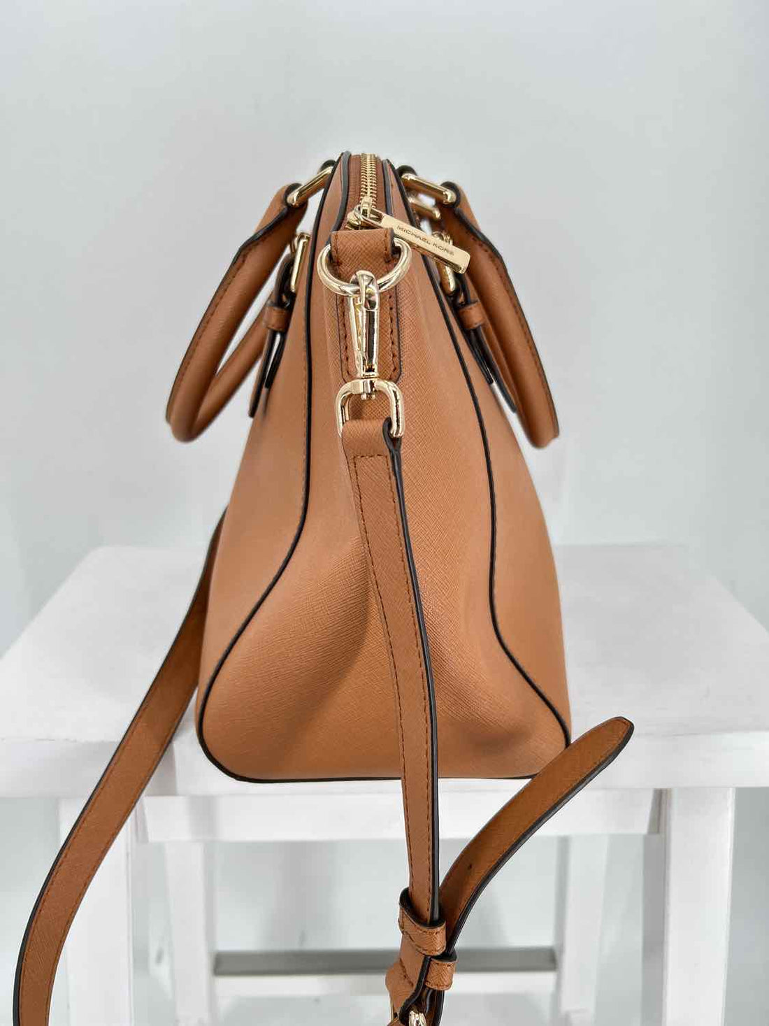 Michael Kors Ciara Brown Satchel