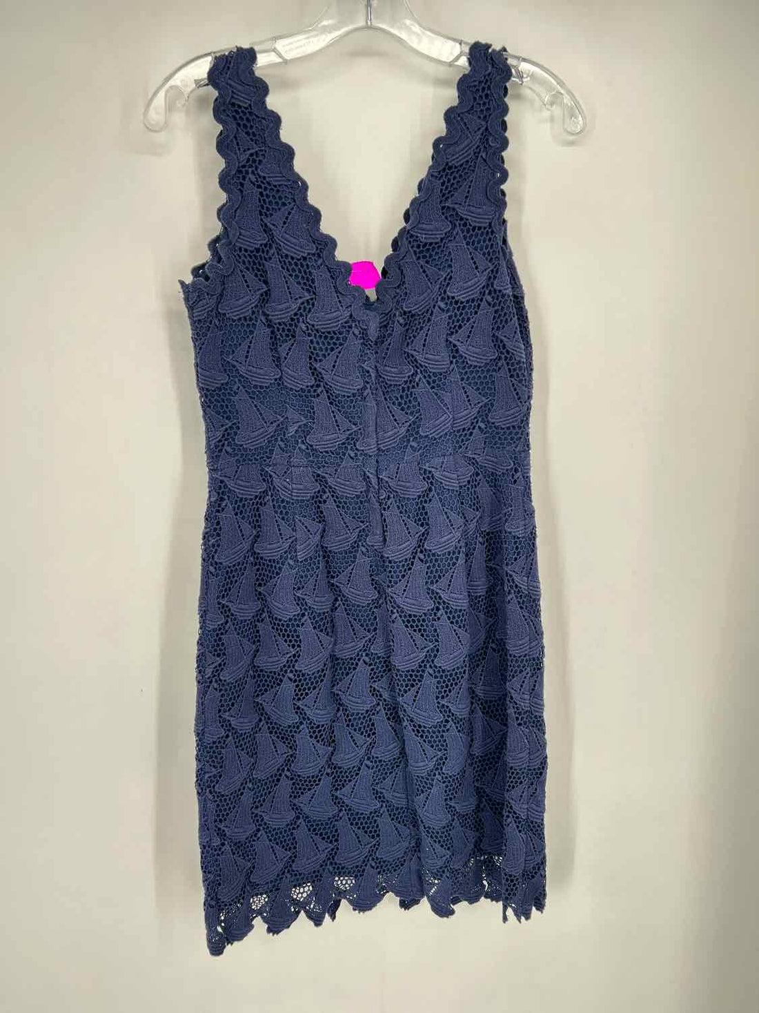 Lilly Pulitzer 6 Navy Lace Sleeveless Lilly Pulitzer Dress