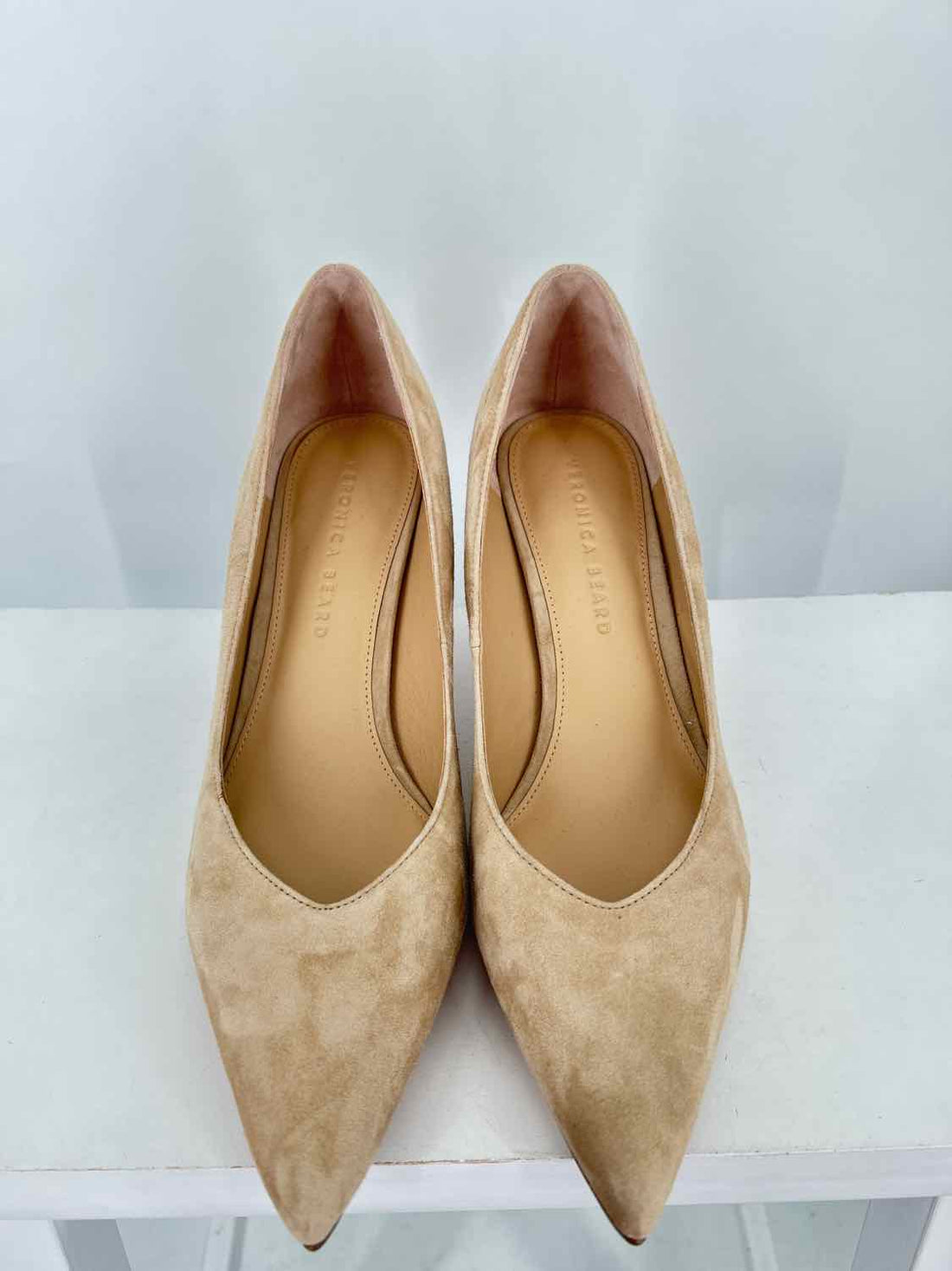 Veronica Beard Size 9.5 Genuine Leather Tan LUXURY