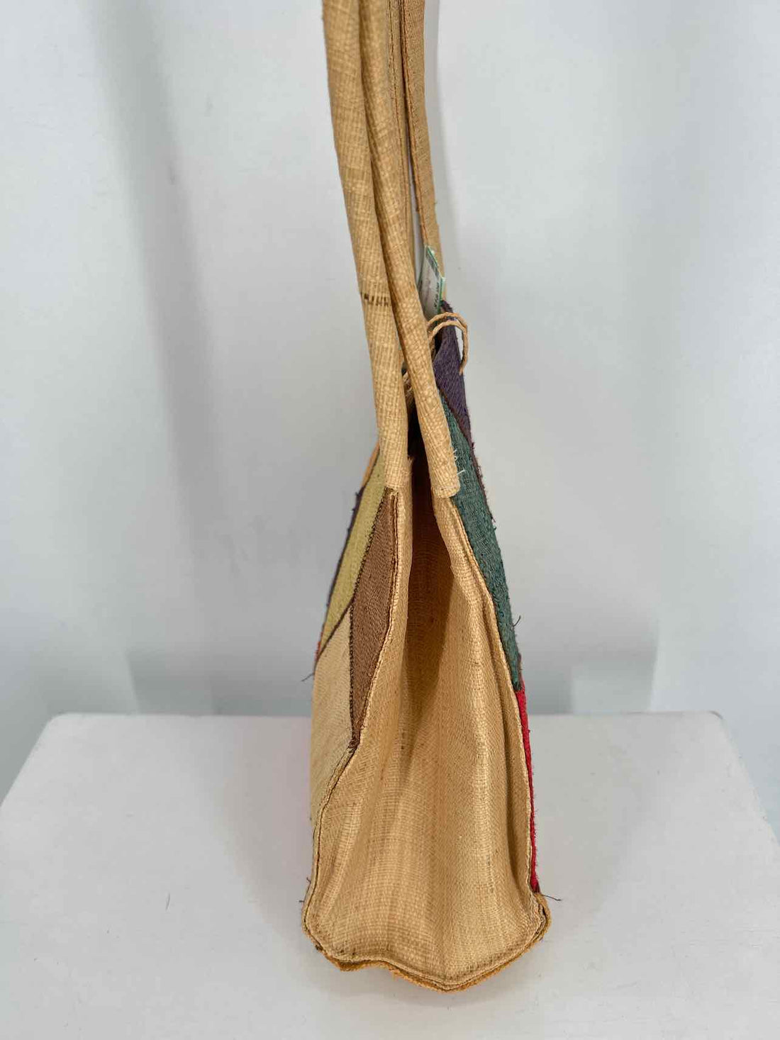 Savannah Multi Color Straw Handmade Purse