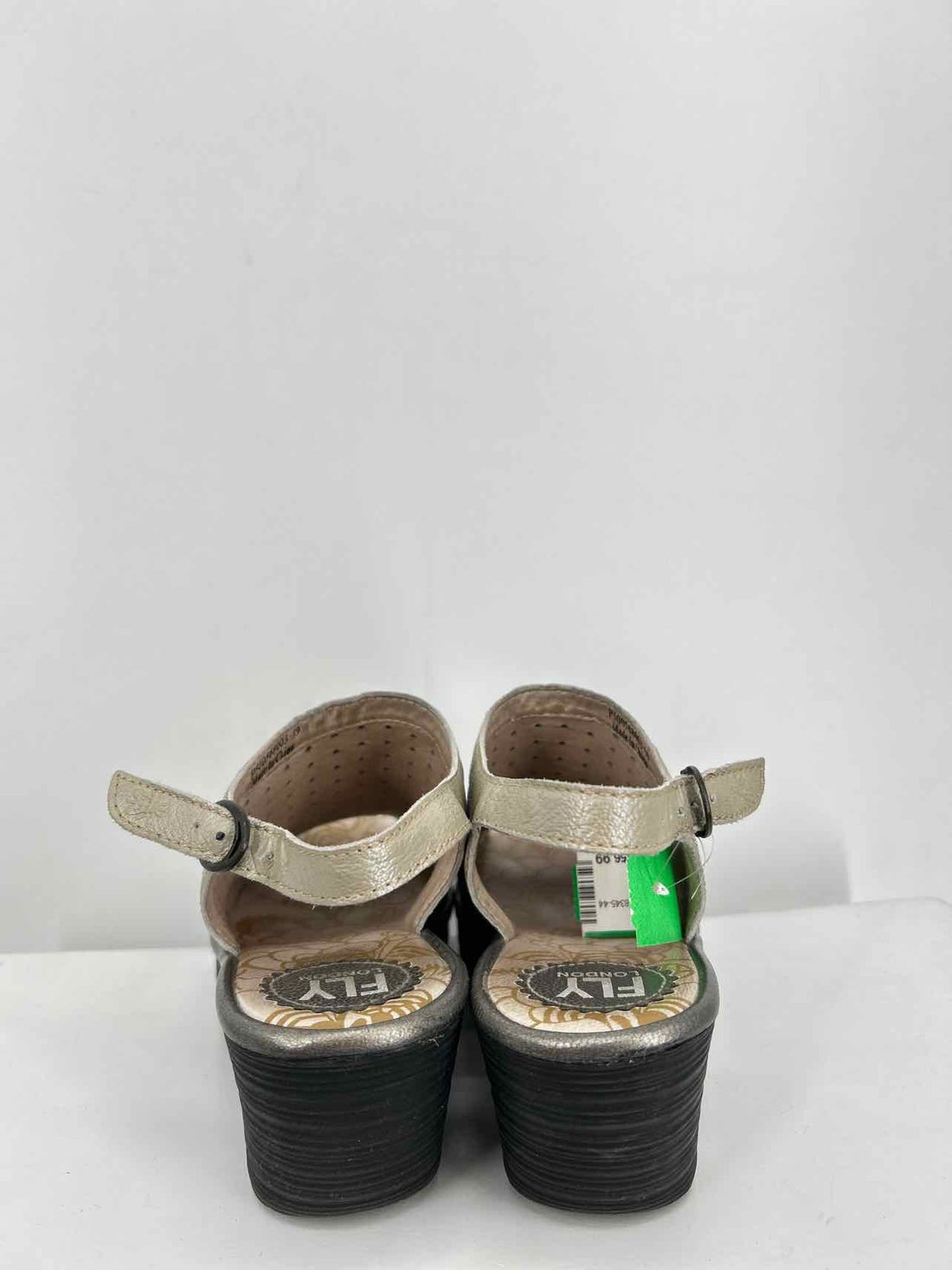 Fly london Women Size 39 (8.5-9) Gunmetal Wedges