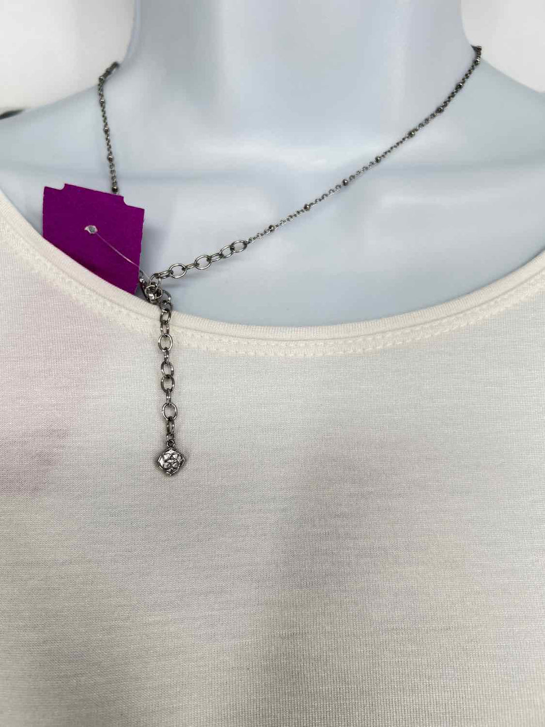 Kendra Scott Silvertone Necklace
