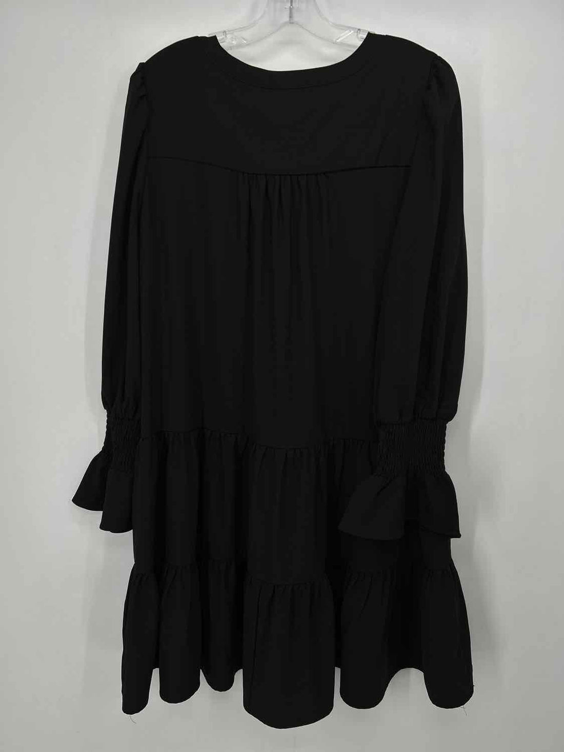 Pomander Place Size XL Black Long Sleeve Dress