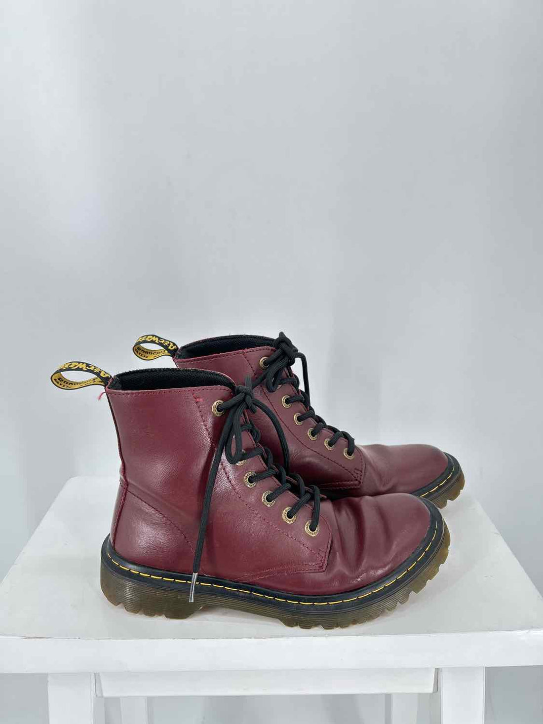 Dr. Martens Women Size 8 Burgundy Ankle Boot