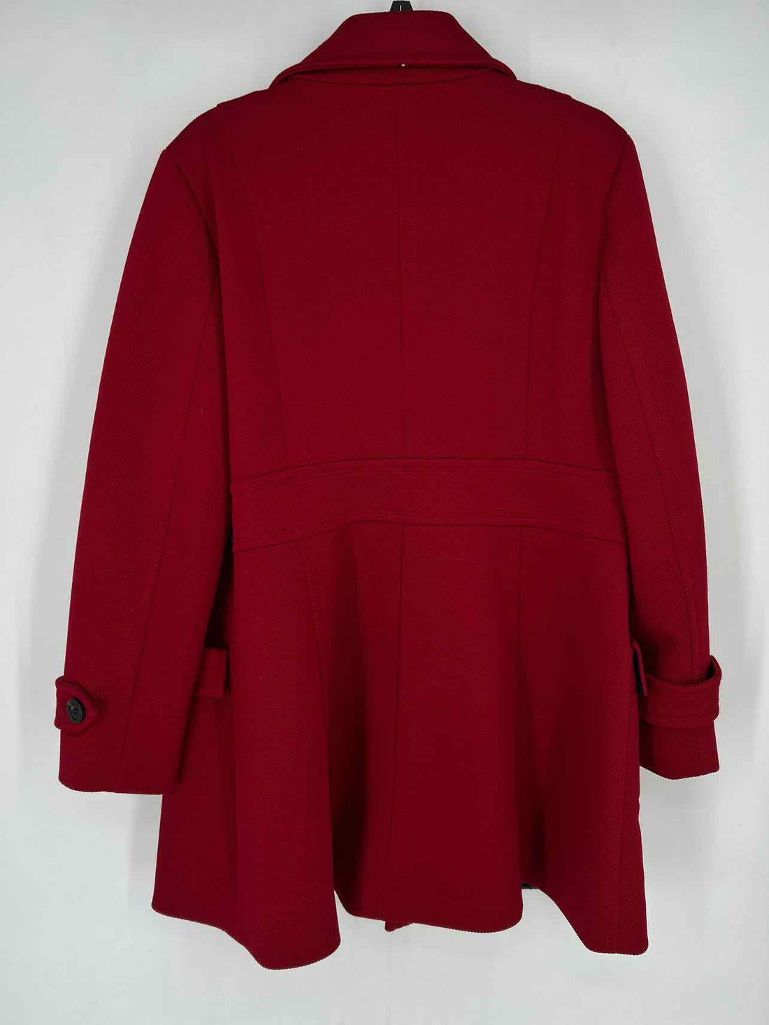 Tommy Hilfiger Size L Dark Red Coat