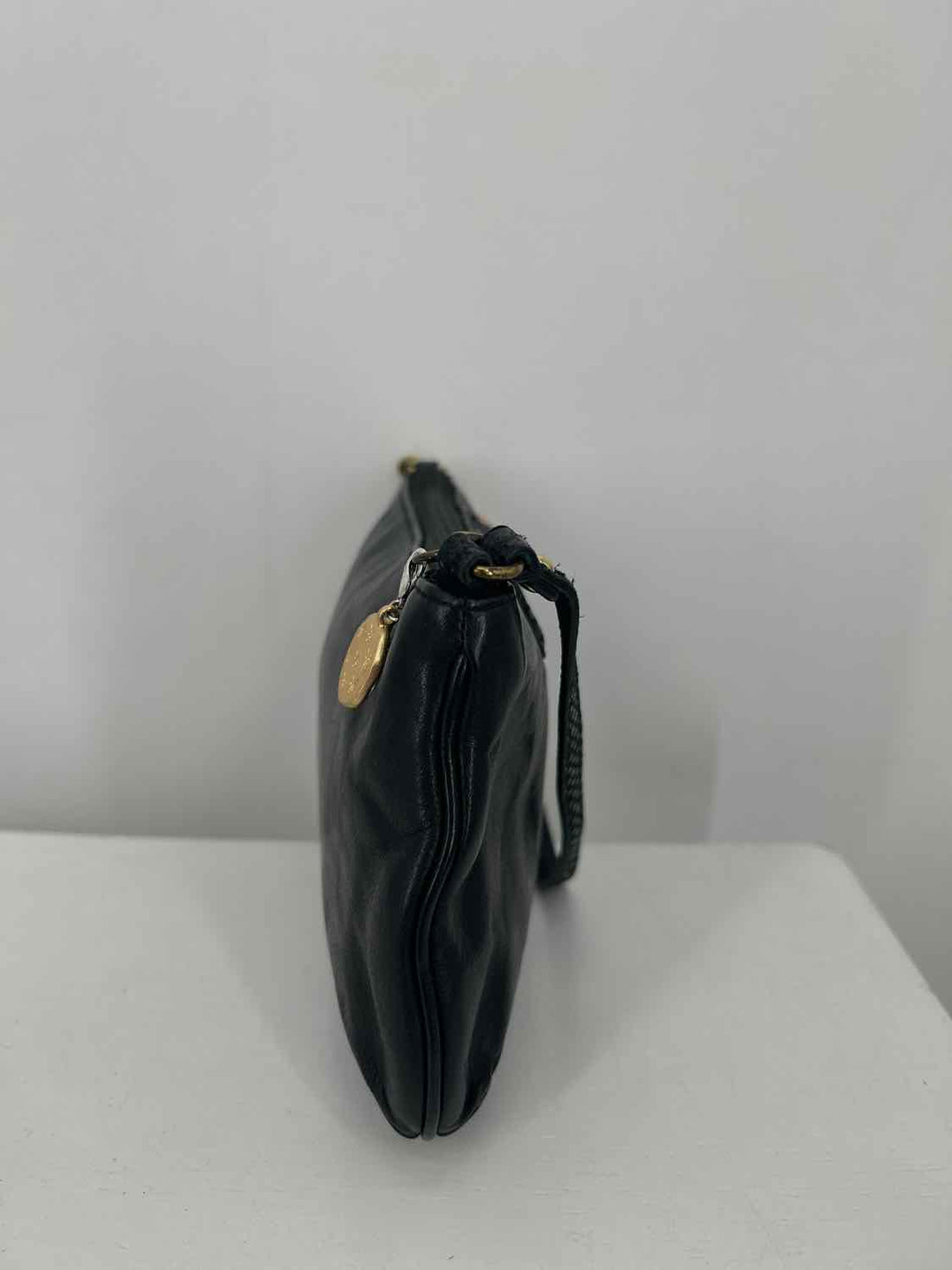 Coach Black Leather Vintage Clutch