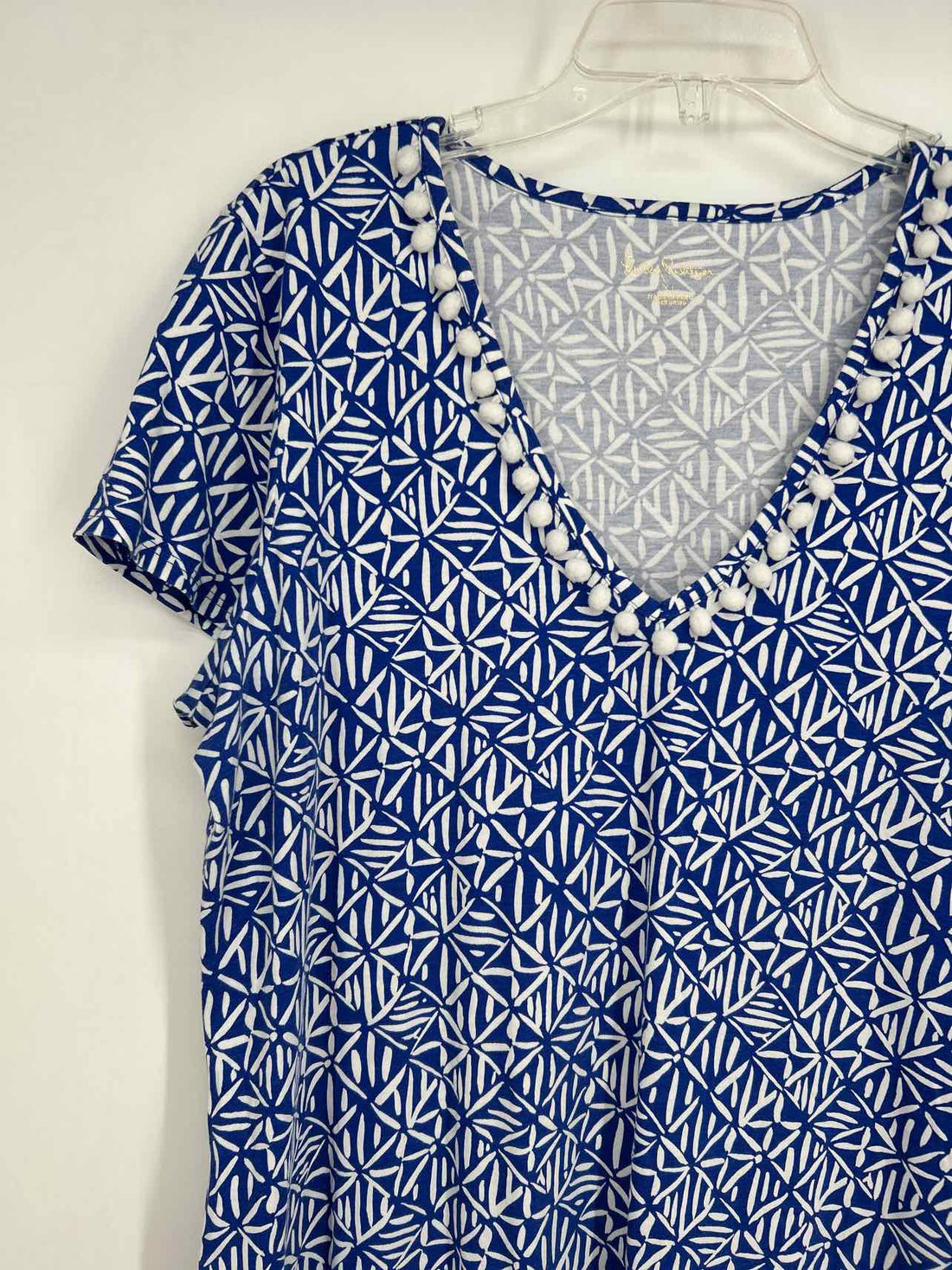 Lilly Pulitzer XL Navy & White Print Lilly Pulitzer Dress