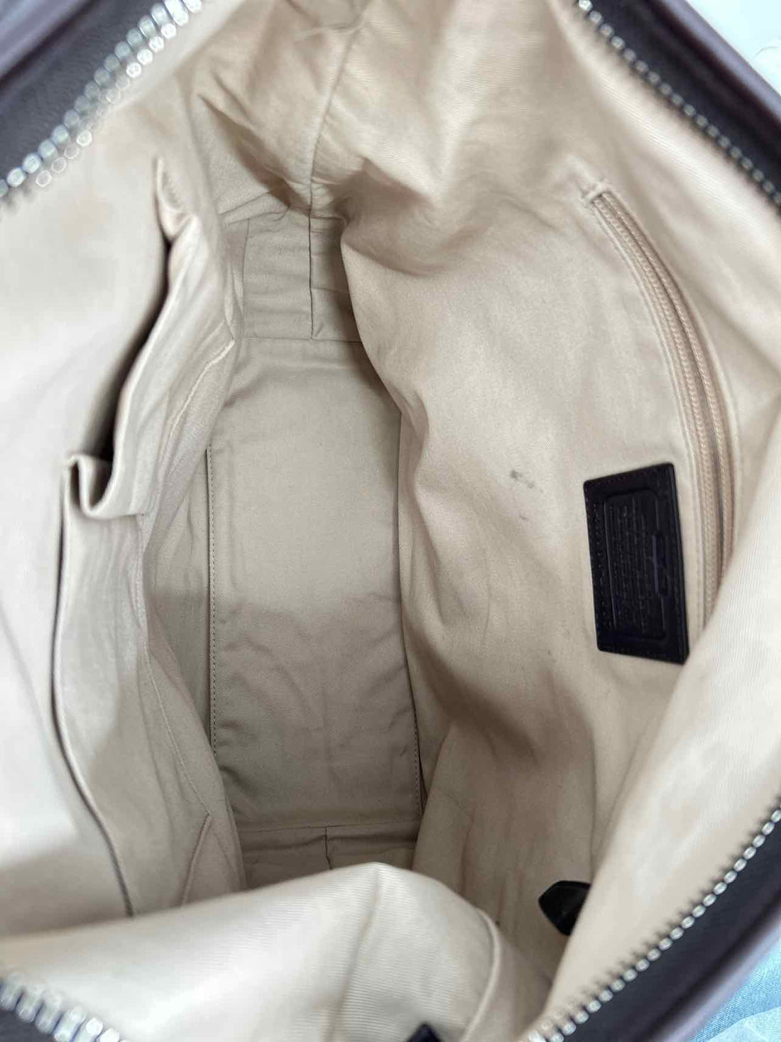 Coach Ocelot Calf Hair Like New Hobo