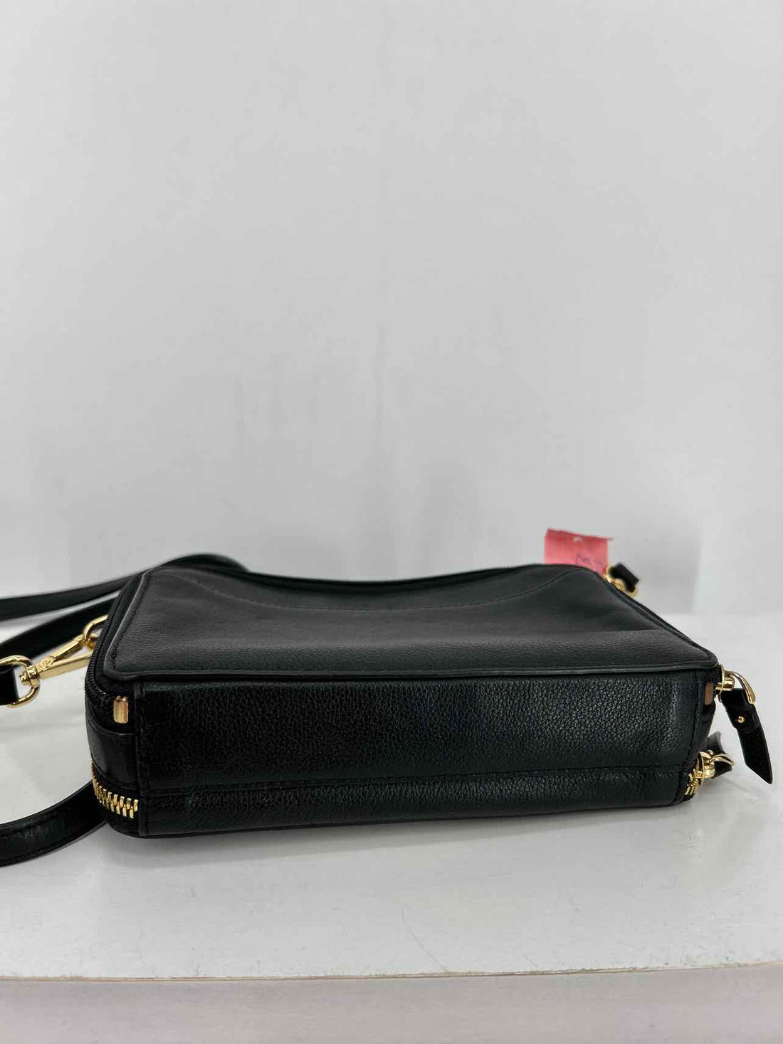 Tumi Black Leather Pre Owned Crossbody