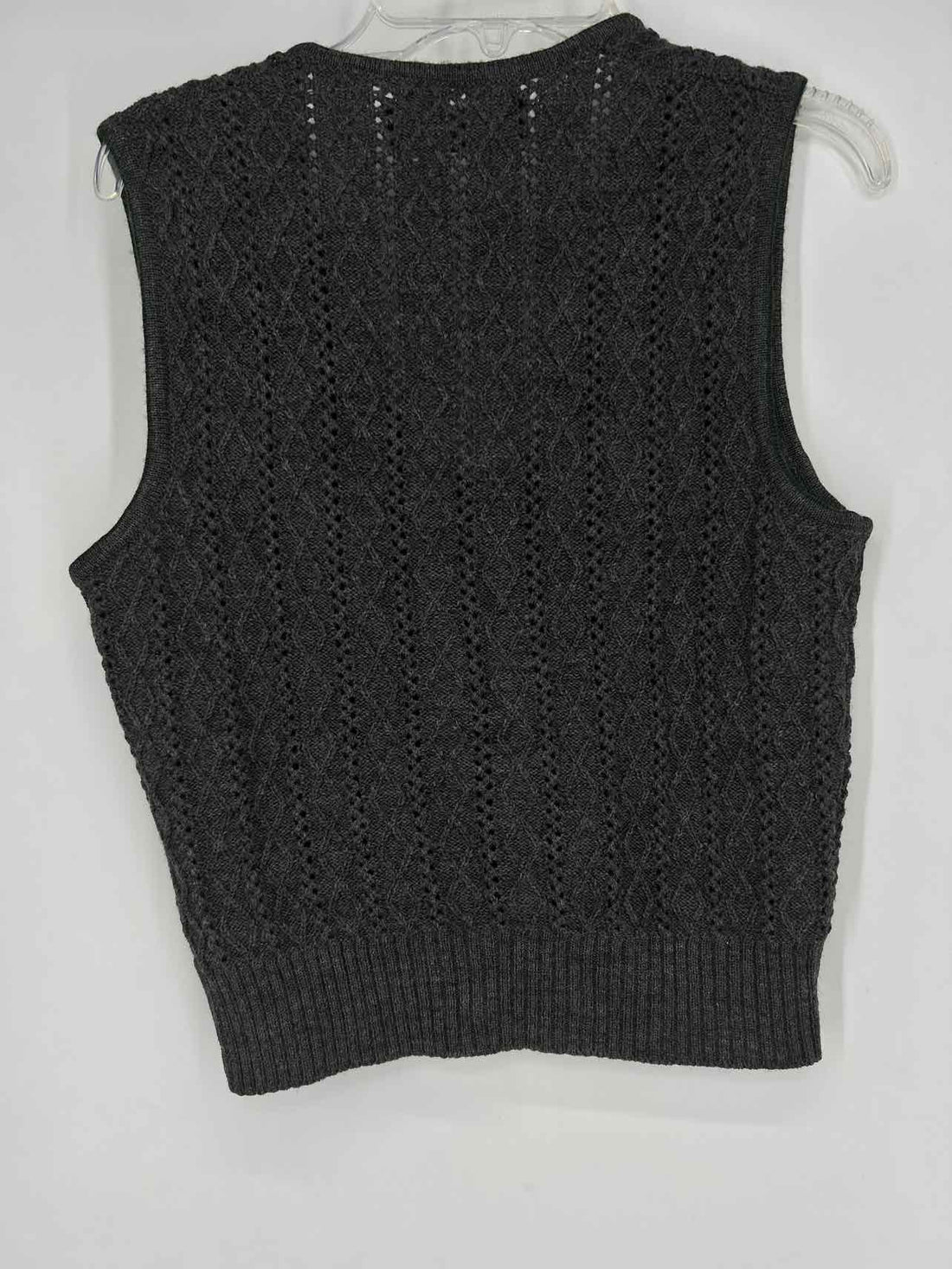 Geiger Size 40/S Gray Wool Vest