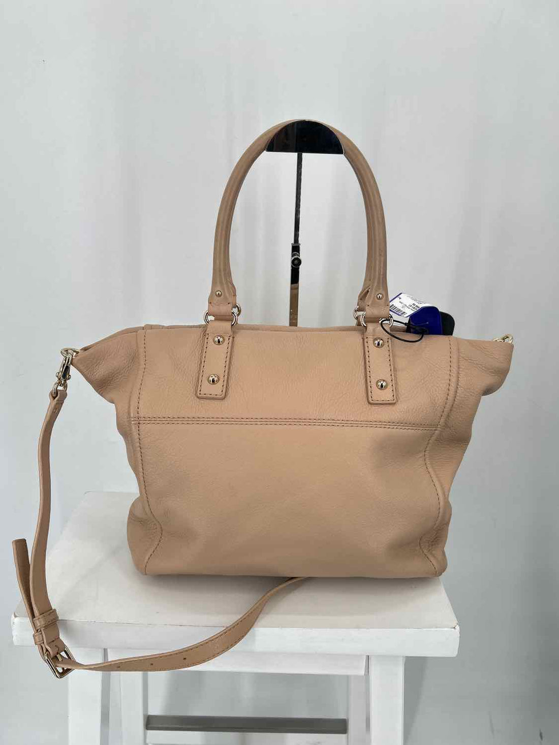 Kate Spade Beige Leather Satchel