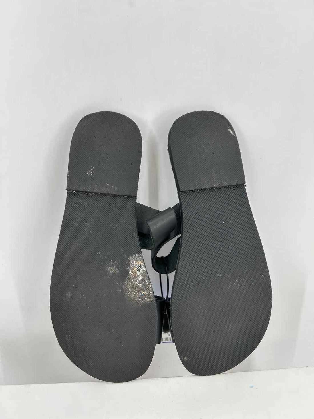 K.A. Women Size 36(6) Black Pre Owned Leather Sandals