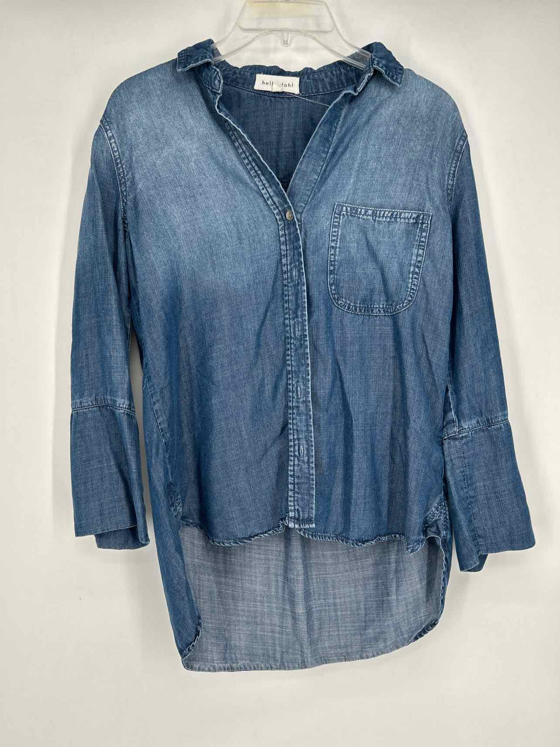 Bella Dahl Size XS Chambray Long Sleeve