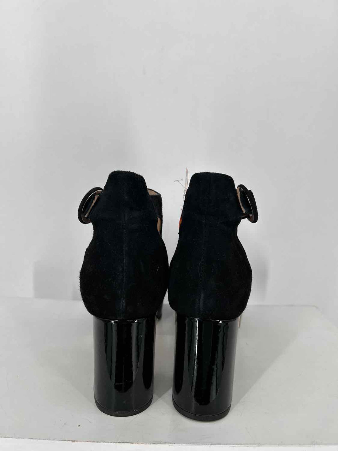 Sacha London Women Size 8 Black Genuine Suede Heels