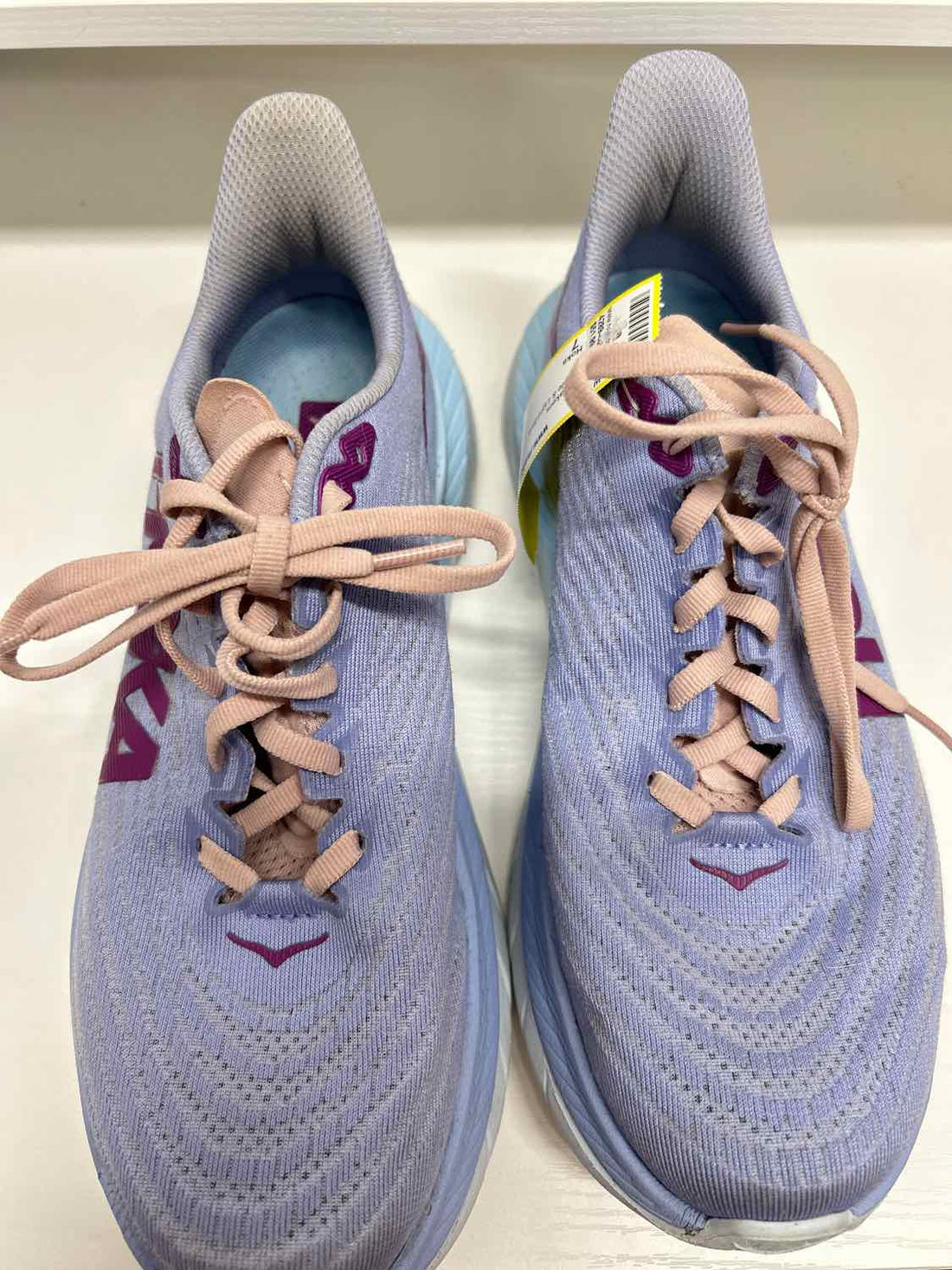 Hoka Women Size 7 Purple & Light Blue Sneakers