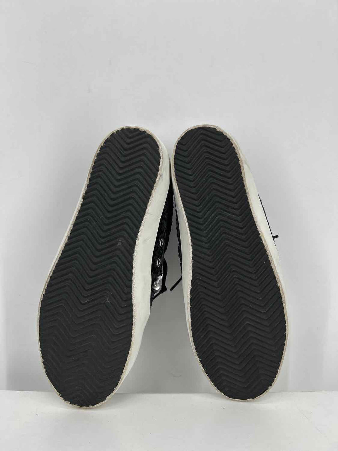Golden Goose Women Size 39 (8.5-9) Black Sequins Sneakers