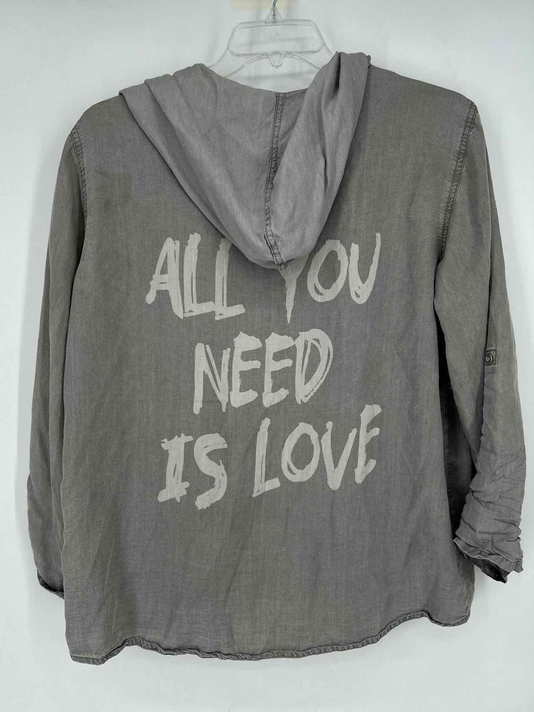 Charlie B Size M Light Gray Jacket