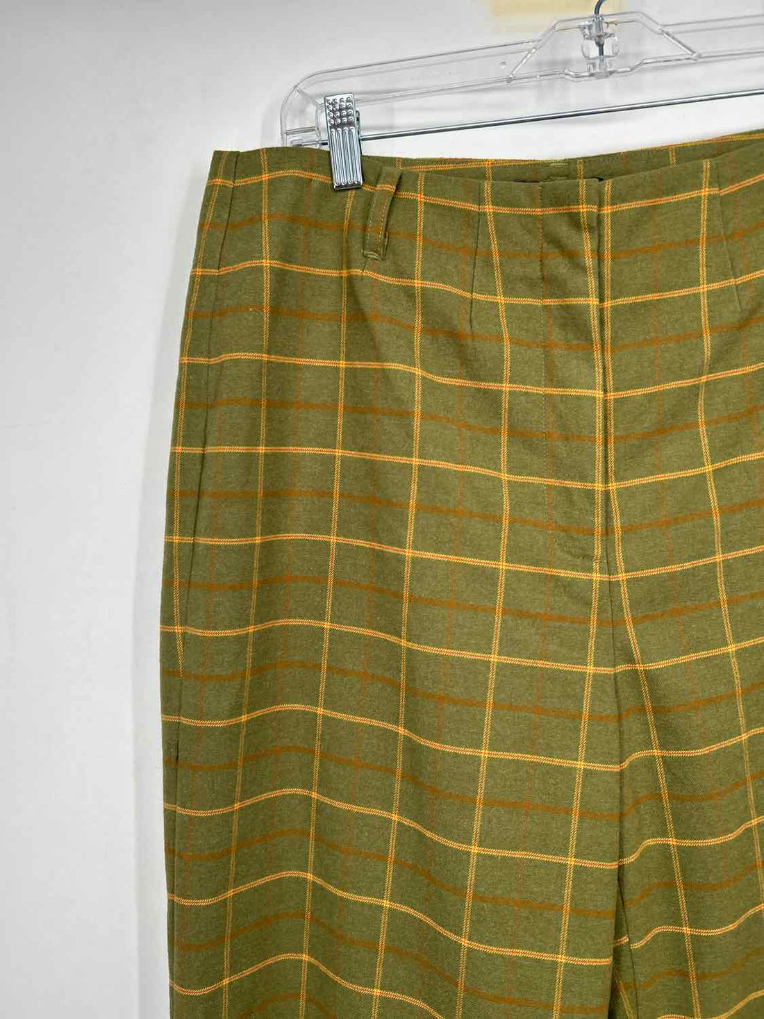 Biltmore Size 10 Olive Plaid NWT Pants