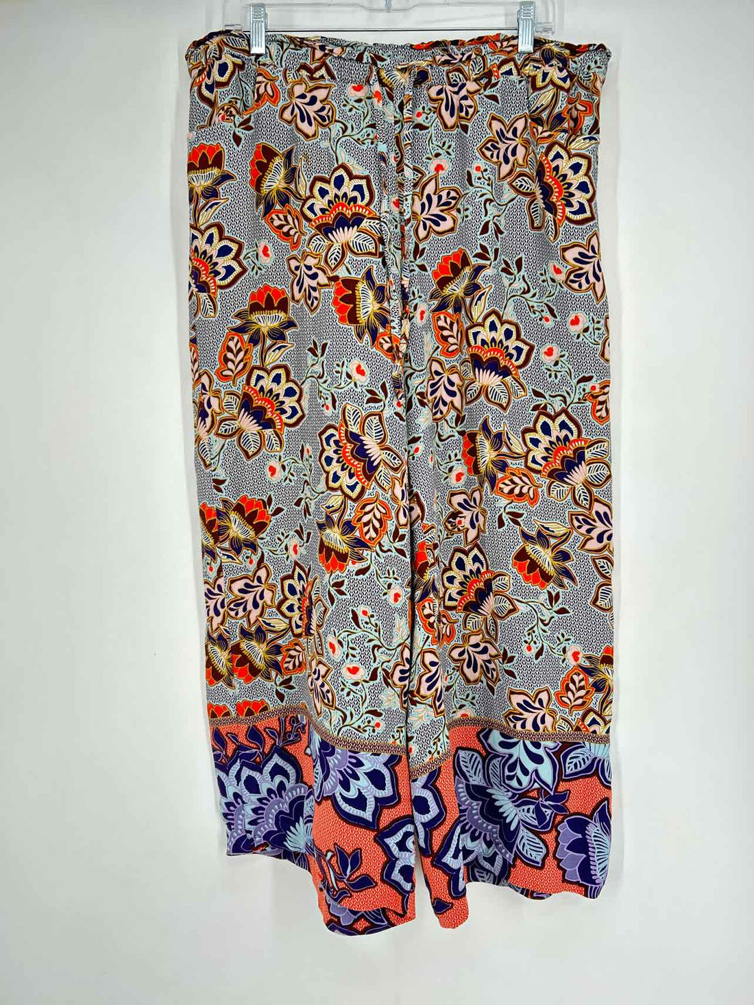 Loft Size L Multi Floral Pants