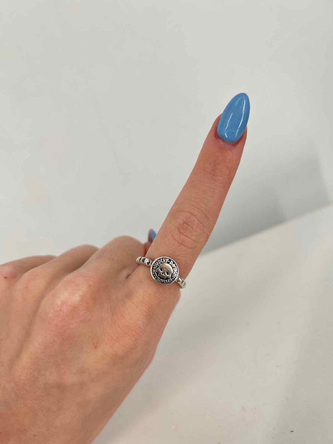 Harley Davidson Size 7 Sterling Silver Ring
