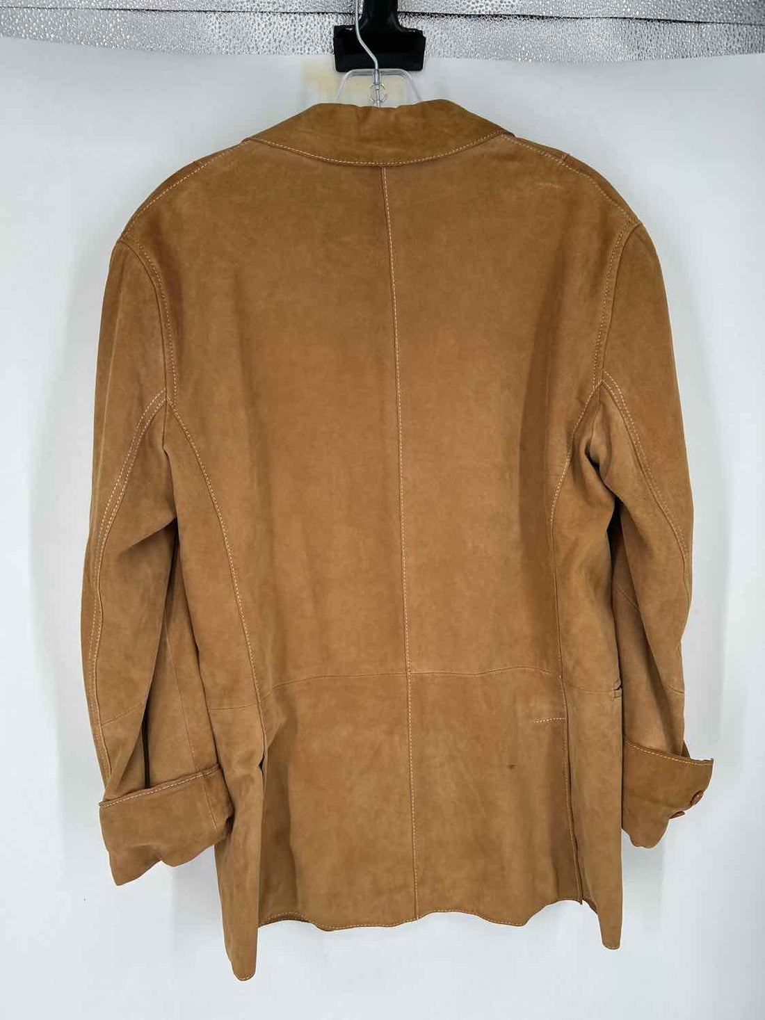 Donald Pliner Size M Tan Genuine Leather Jacket