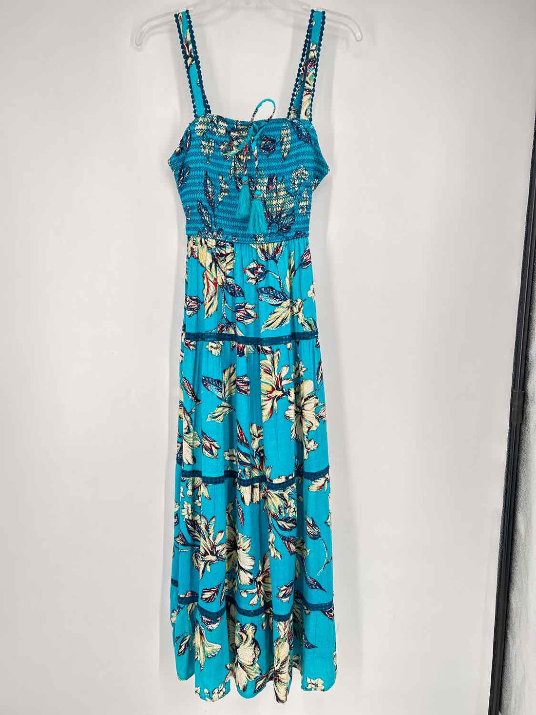 Band of the Free Size S Teal Print Dress