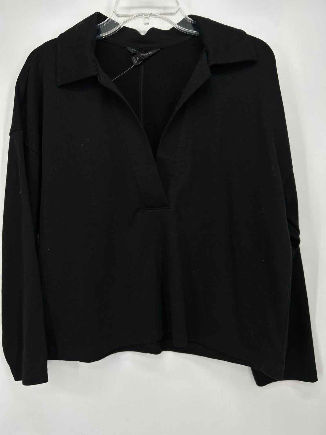 Banana Republic Size M Black Long Sleeve