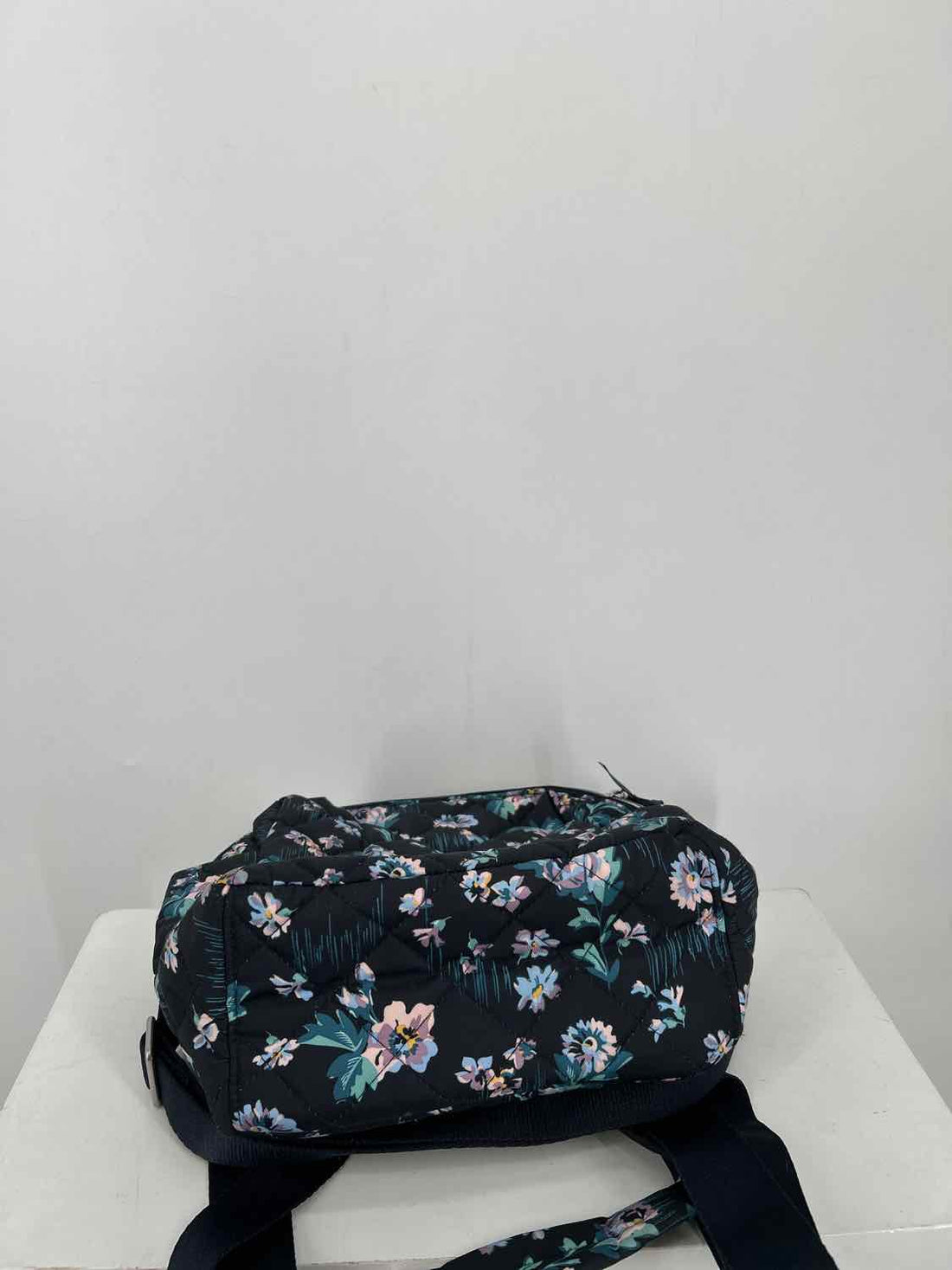 Vera Bradley Navy Floral Canvas Backpack